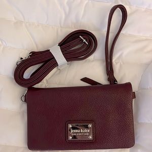 Jenna Kator wristlet / crossbody combo. NWOT
